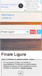 Mobile Screenshot of finale-ligure.de